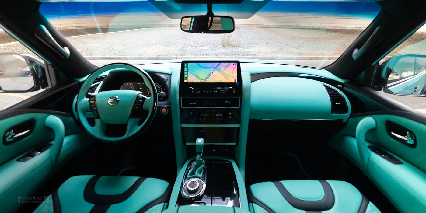 Nissan-Patrol-Tiffany Interior View